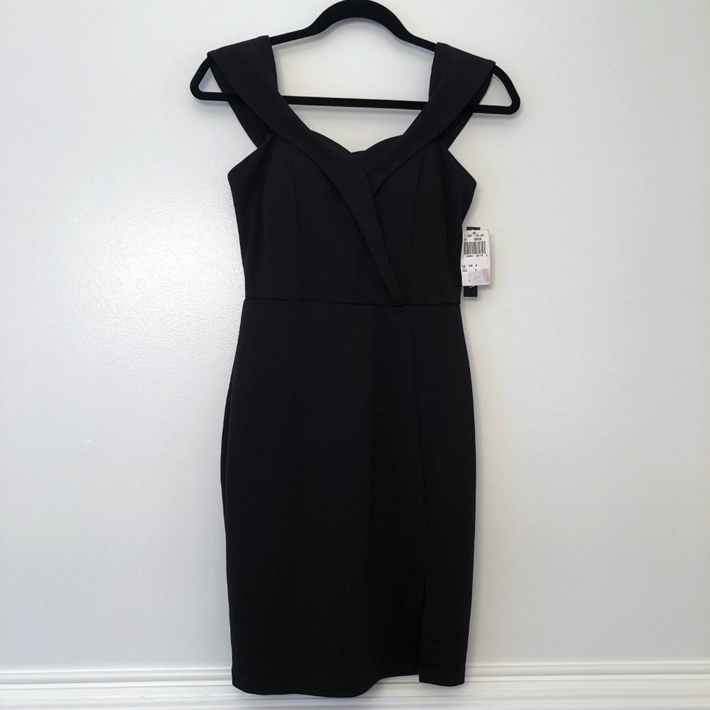 NWT Speechless Strapless Black Cocktail Dress | Size 7 | Formal & Flattering - Picture 4 of 15